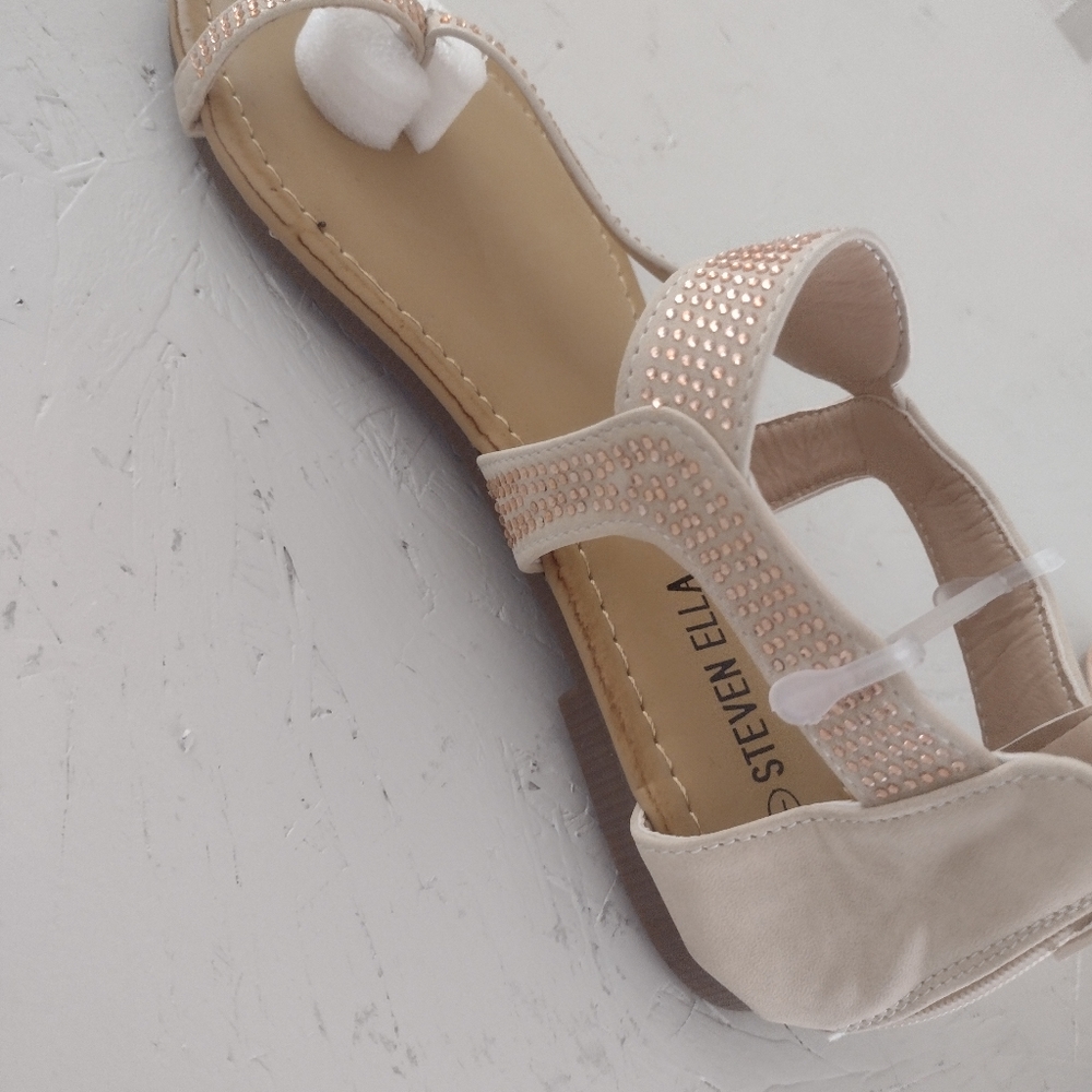 Rhinestone Sandals - Picture 2 of 3